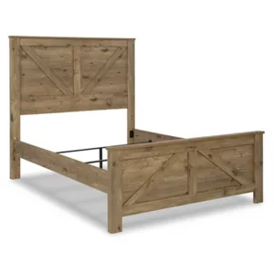 Shurlee Queen Crossbuck Panel Bed