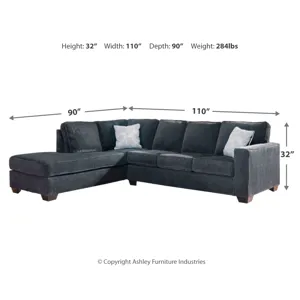 Altari 2-Piece Sleeper Sectional with Chaise
