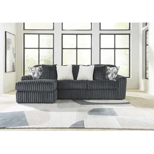 Midnight-Madness 2-Piece Sectional Sofa Chaise