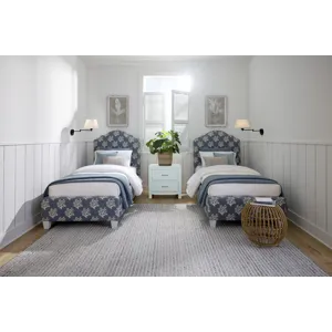 Tide &amp; Timber-Blue Maple Nightstand 2 Drawer