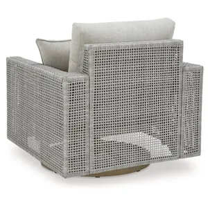 Seton Creek Outdoor Swivel Lounge with Cushion
