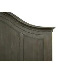 Paxton Place Queen Arched Bed with Regular Rails