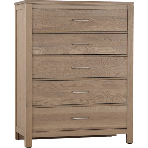 Tide & Timber 5 Drawer Chest - Clear Oak
