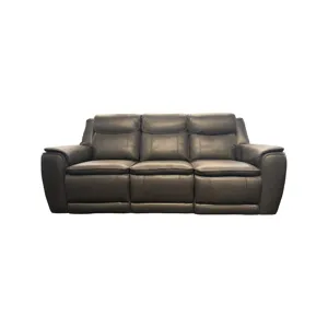 Power Reclining Sofa - Charcoal Leather