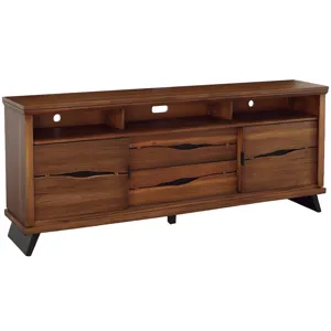 Live Edge Rustic 80" TV Console