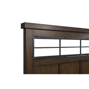 Taffenbrook King/California King Panel Headboard with Roll Slats