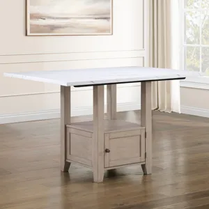 Taylor Faux Marble Top Counter Table