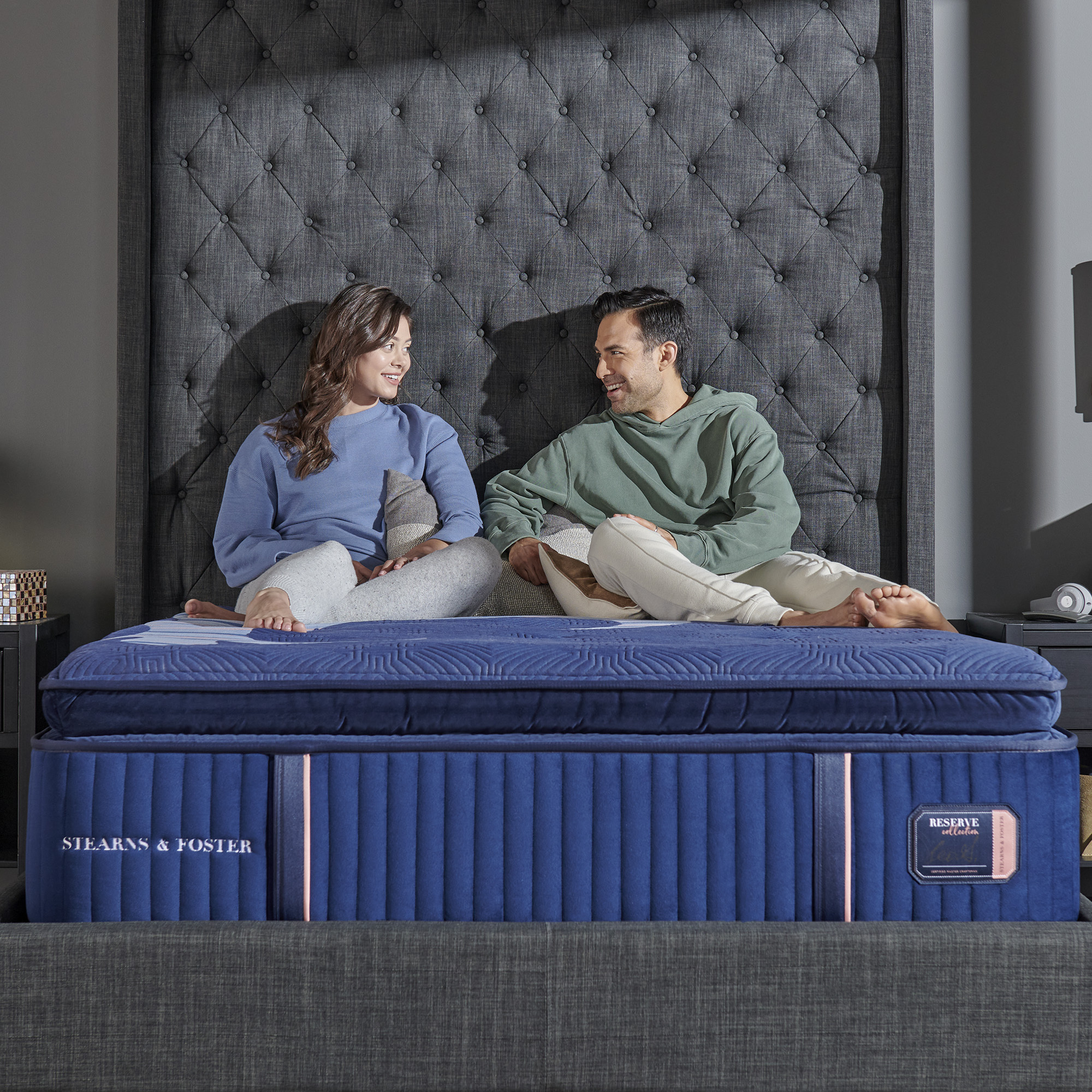 Reserve (Soft Euro Pillowtop) 17" Mattress 530100 by Stearns & Foster