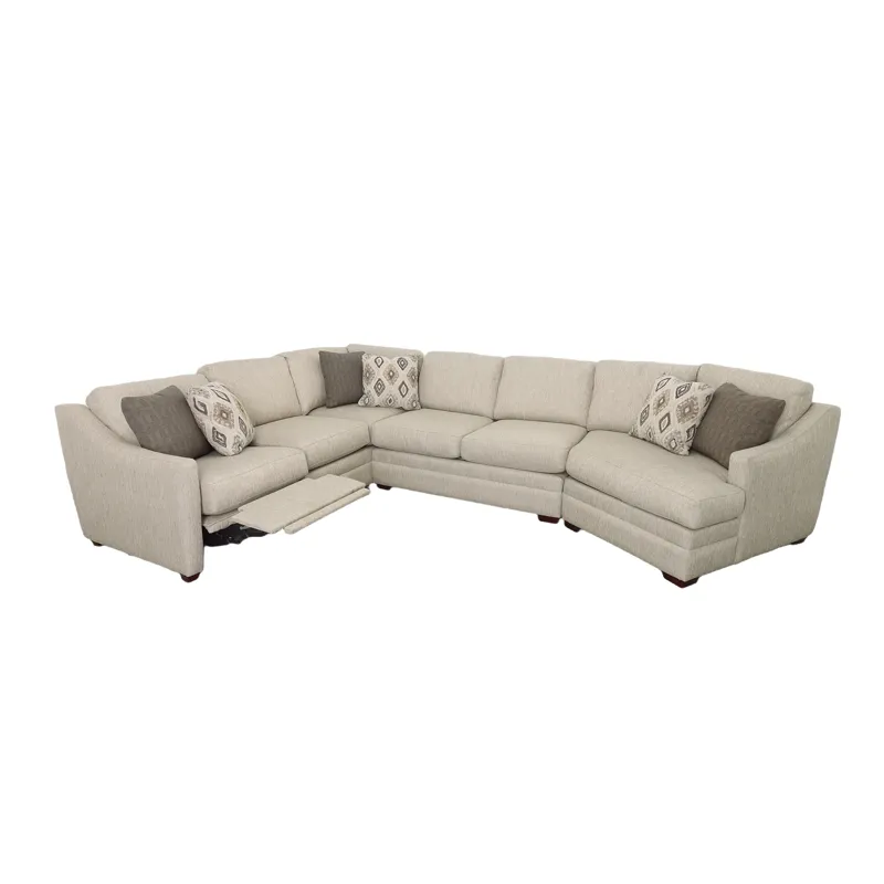 3 PC Power Sectional