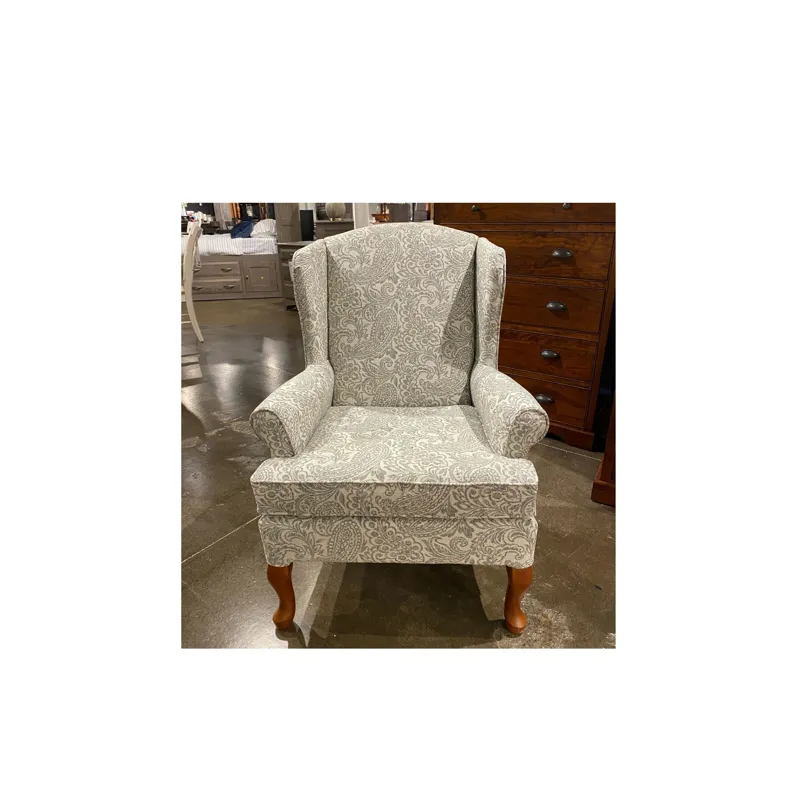 Doris Queen Anne Wing Chair