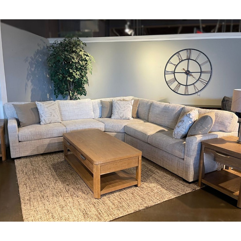 Gregory 3 PC Sectional S036711XXX+26LFX+26RFX by Jonathan Louis at