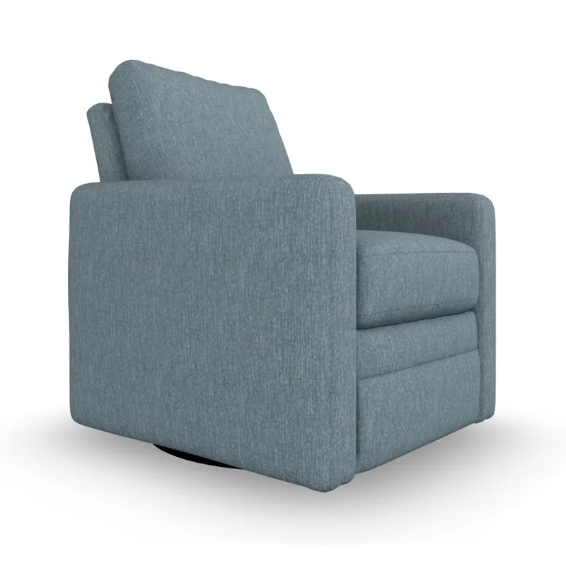 Giana Fabric Power Swivel Recliner