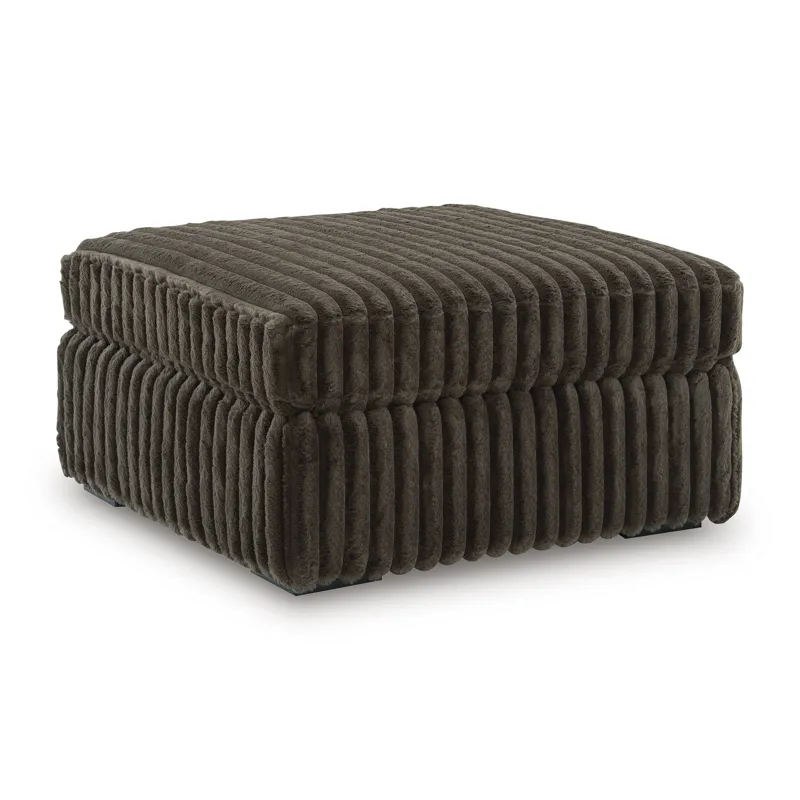 Midnight-Madness Oversized Accent Ottoman