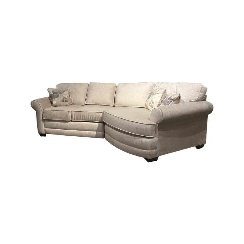 Brantley 2 PC Sectional - Oatmeal