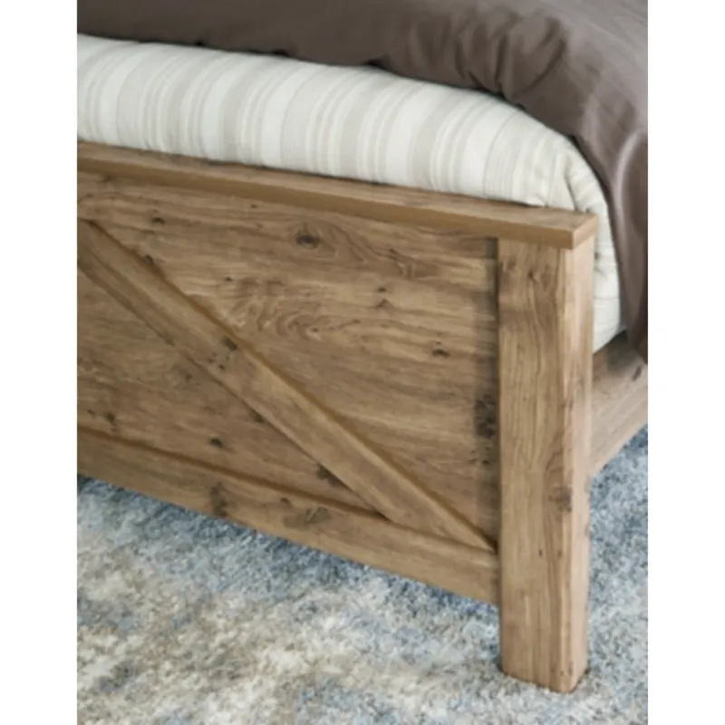 Shurlee Queen Crossbuck Panel Bed