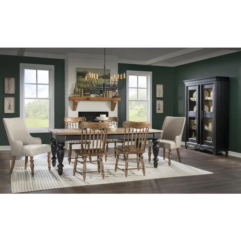 Vintage Market Glass Front Display Cabinet