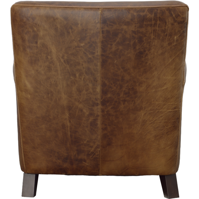 Leather Accent Chair - Thumbnail 4