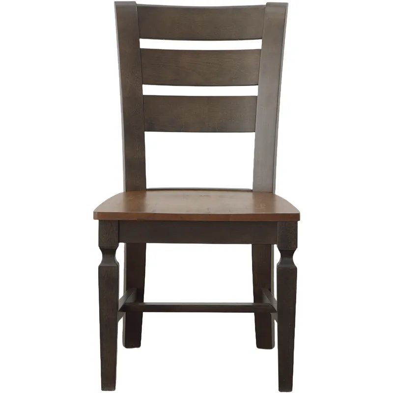 3 PC Dining Set in Hickory &amp; Coal