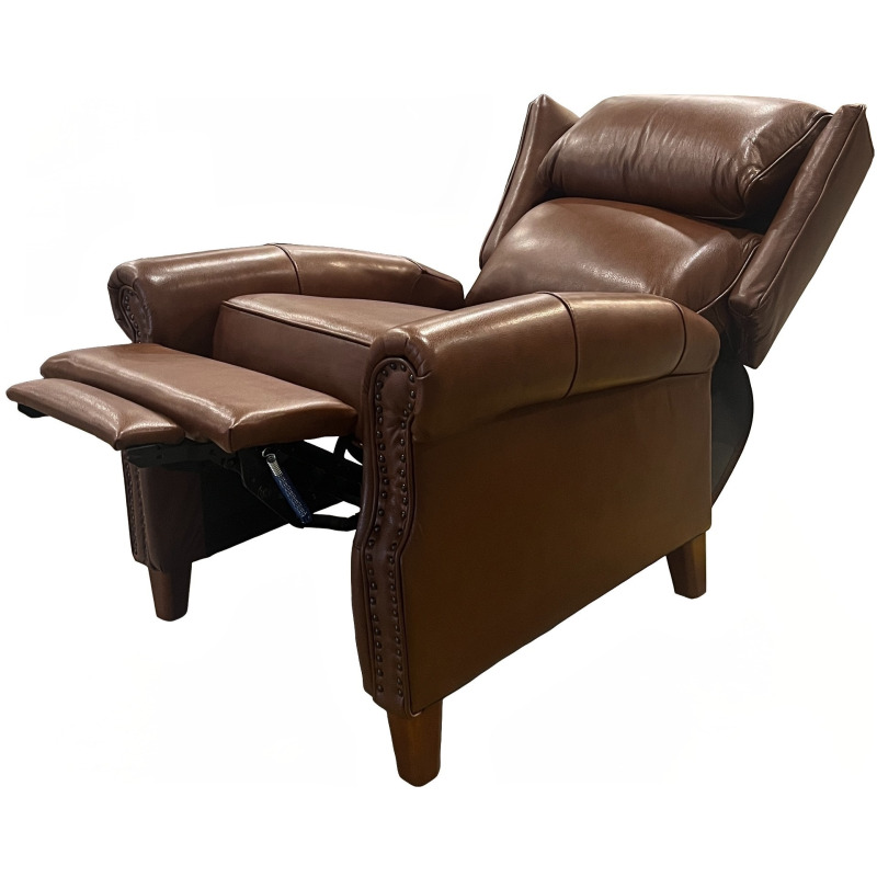 Pushback Recliner - Caramel Softee - Thumbnail 2