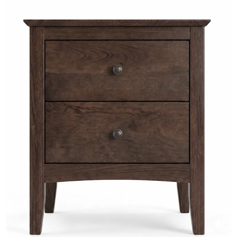 Wellesley 2 Drawer Nightstand
