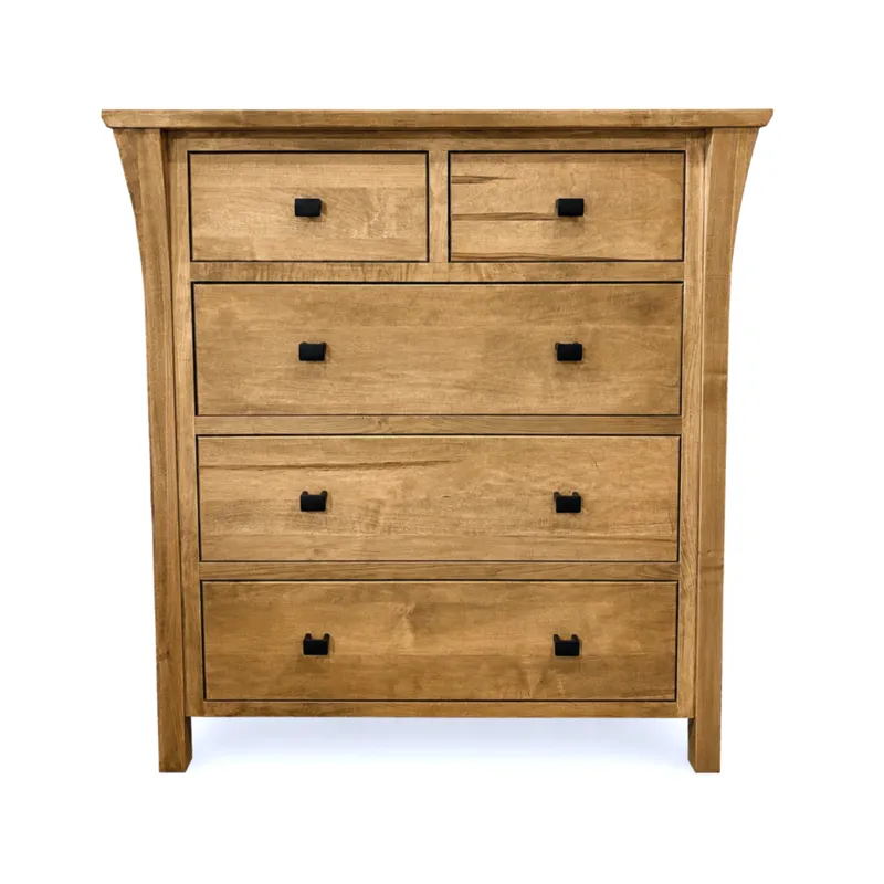 Marco Maple 6 Drawer Chest - Latte