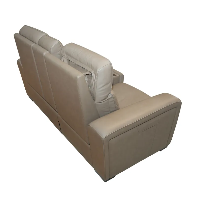 Sense Power Reclining Immersive Audio Loveseat with Console, Power Headrest, & Lumbar