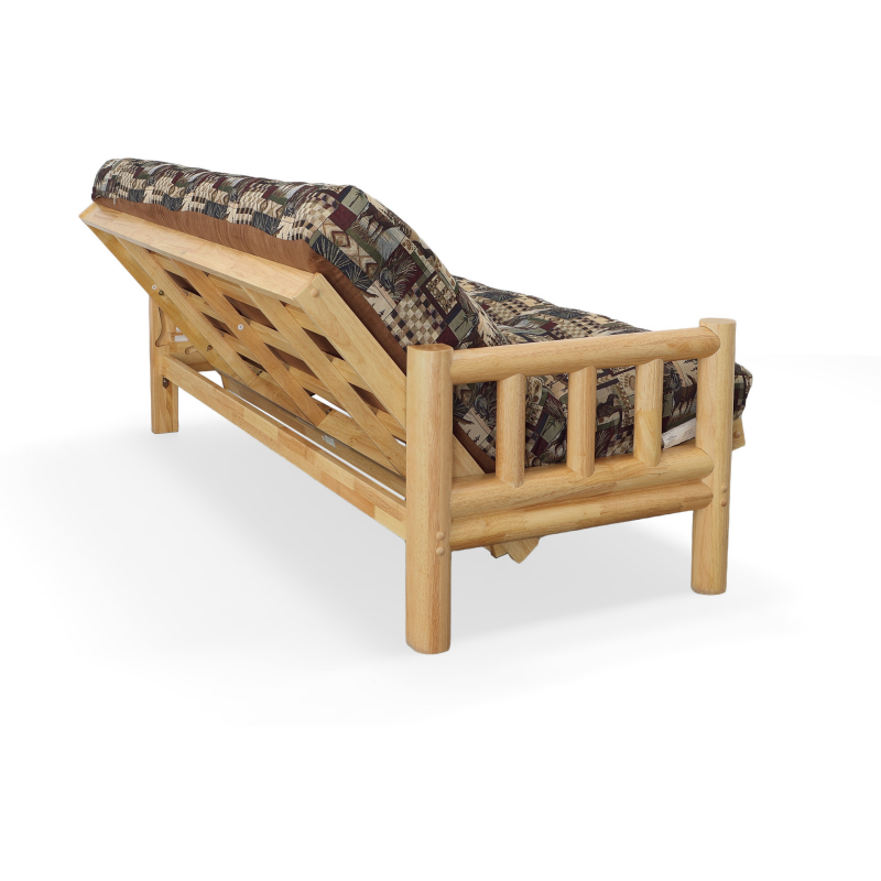 Natural Lodge Full Futon w/Cushion - Thumbnail 2
