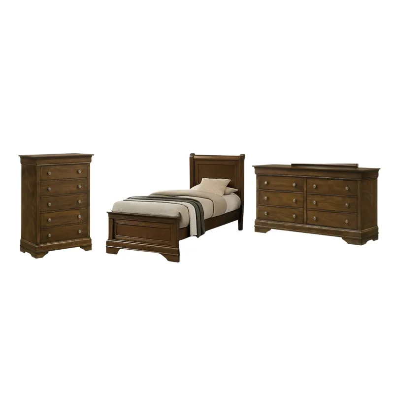 Porterlito 3 PC Bedroom Set - Toffee