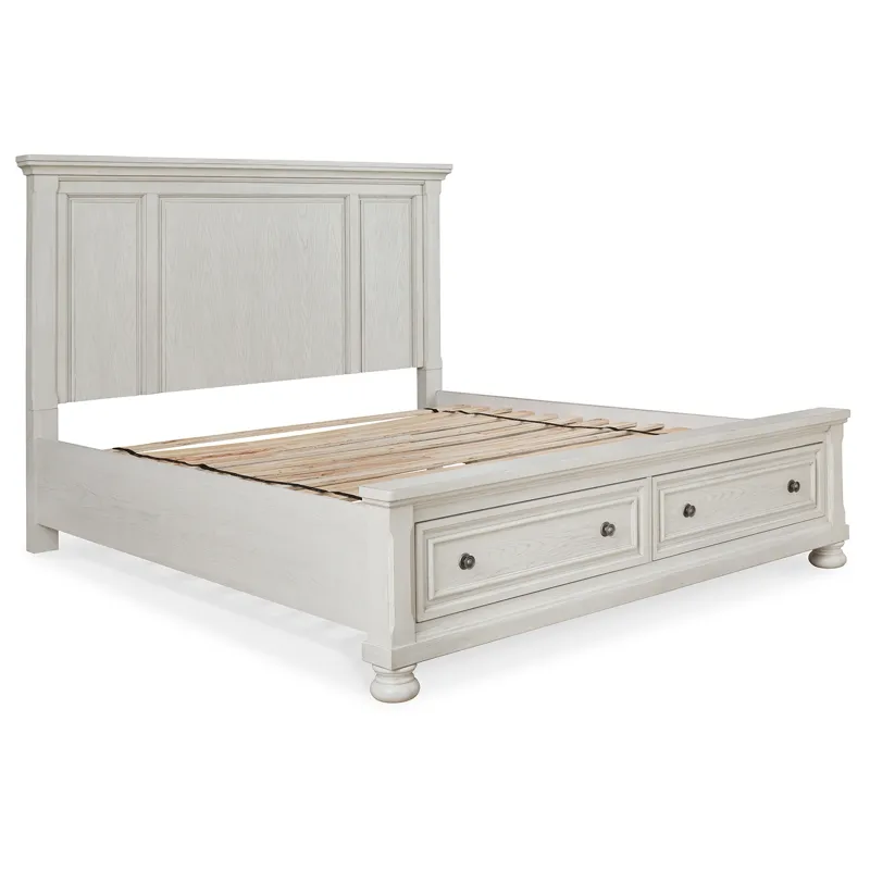 Robbinsdale King Panel Storage Bed