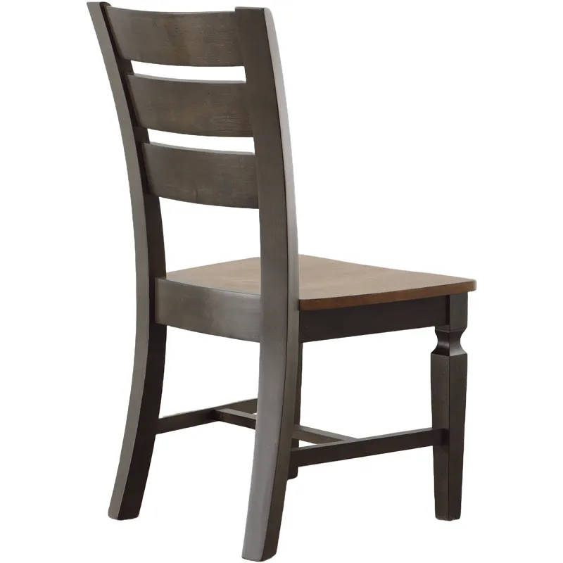 3 PC Dining Set in Hickory &amp; Coal