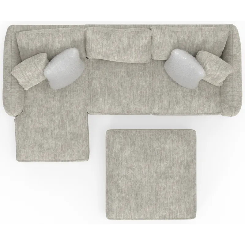 Bucktown 2 PC Sectional - Parchment