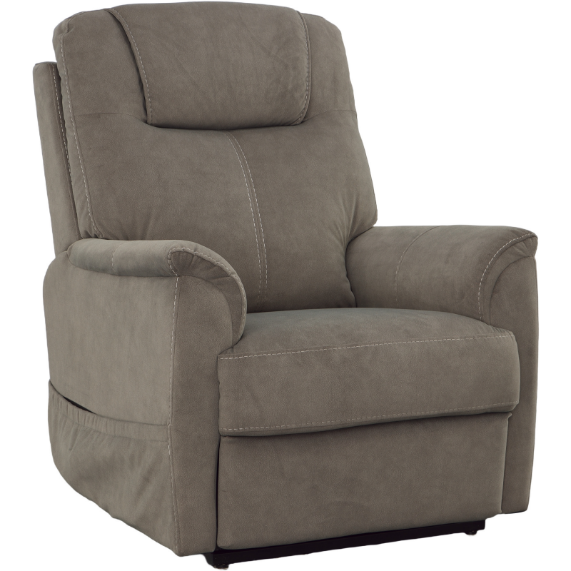 TRU Motion Lift Chair w/Headrest & Lumbar Arula Elephant 59343FL