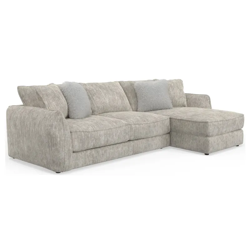 Bucktown 2 PC Sectional - Parchment