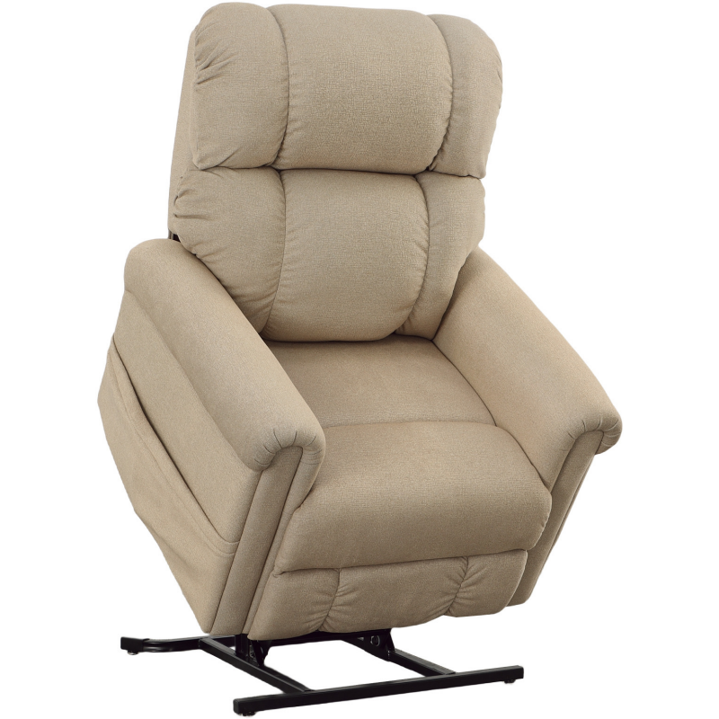 Single Motor Lift Chair Aspen Khaki 2164SMLASPENKHAKI by