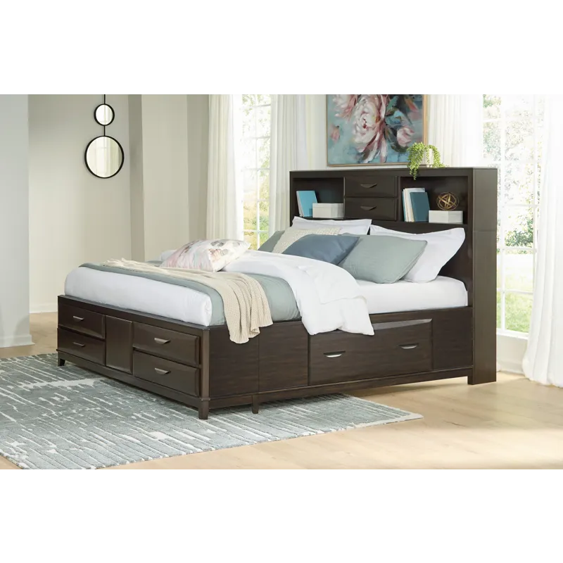 Vanmore Queen Storage Bed