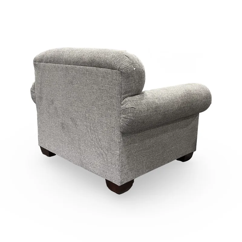 Monroe Chair &amp; 1/2 - Lucille Mushroom w/Garcia Toast Pillow