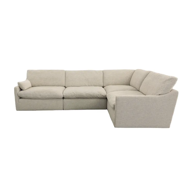 4 PC L - Shaped Modular Sectional 