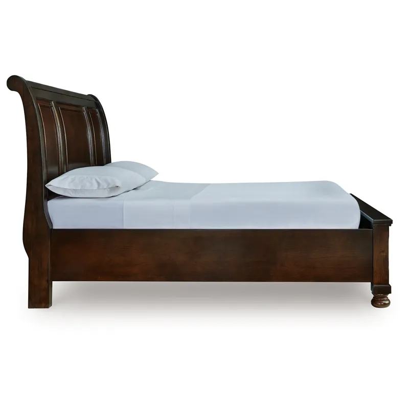 Porter Queen Sleigh Storage Bed