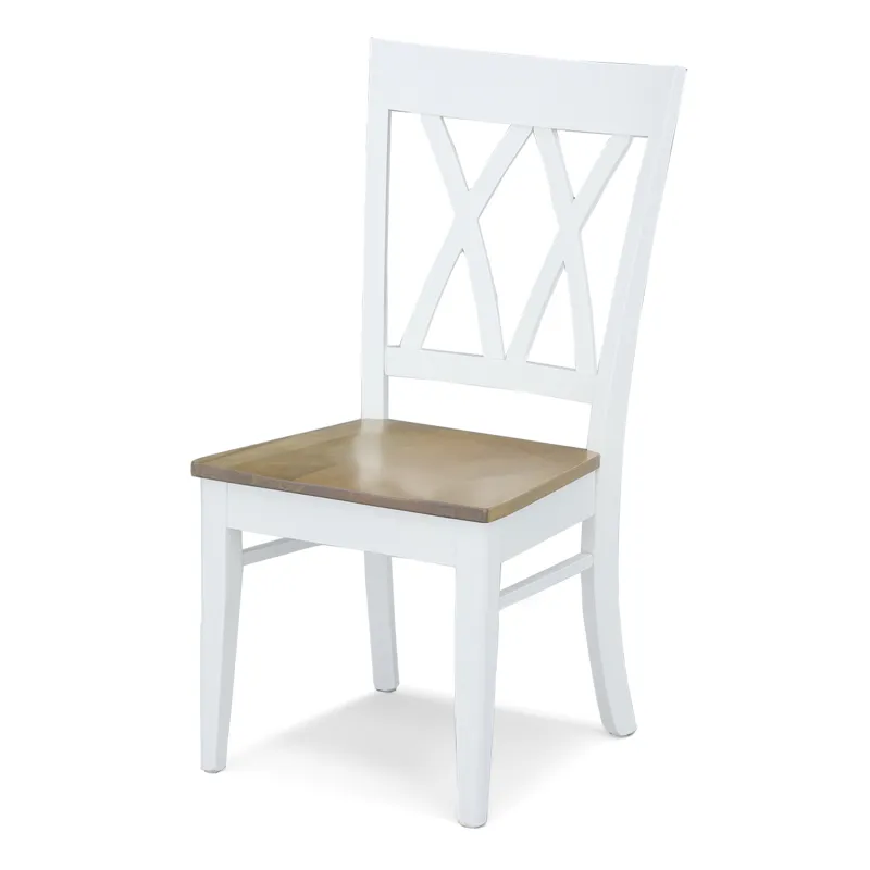 Emmett Solid Maple Dining Chair - Sandstone/Maple