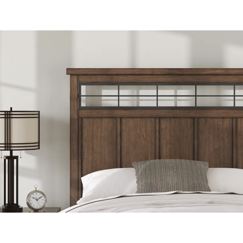 Taffenbrook Queen Panel Headboard with Roll Slats
