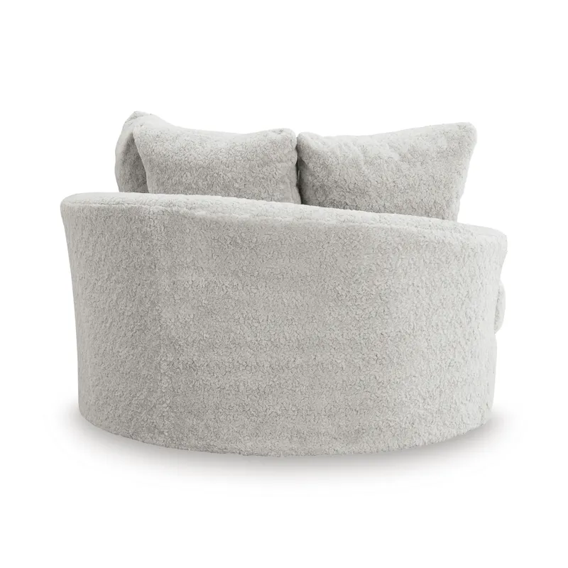 Snodoodle Oversized Swivel Accent Chair