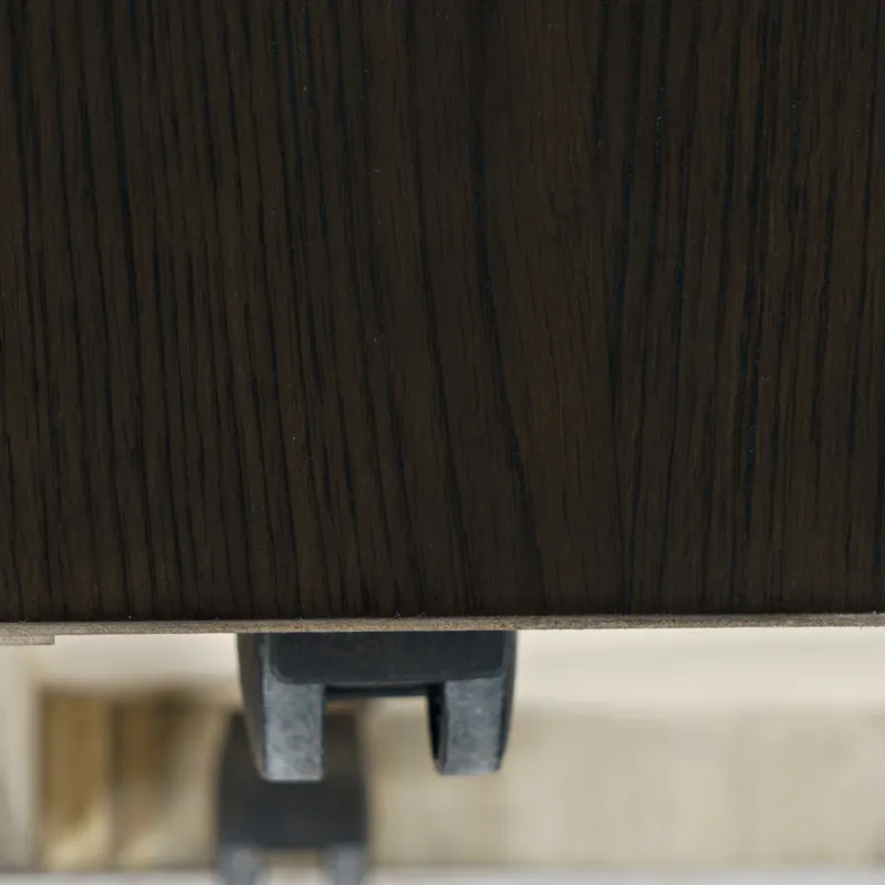 Laurel Creek Modern Contemporary 52" Block Coffee Table With Hidden Casters