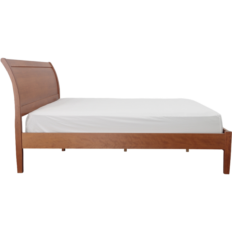 Cascade Queen Sleigh Bed with Low Footboard WL14QHDLFRAIL by Thors