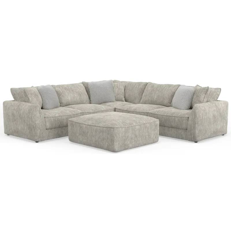 Bucktown 3 PC Sectional  - Parchment