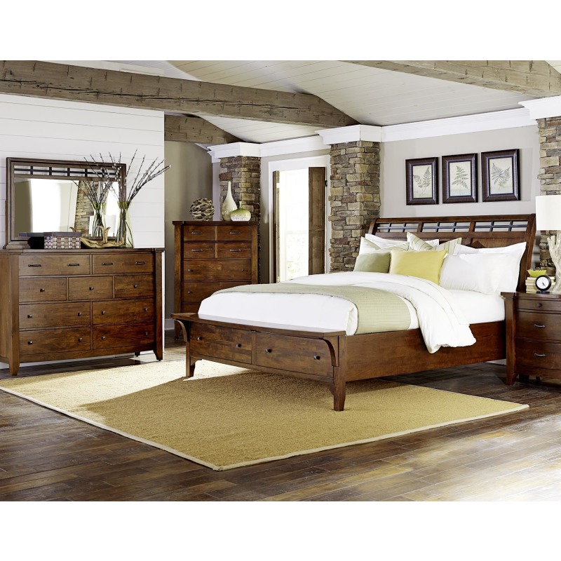 Whistler Retreat Queen Storage Bed