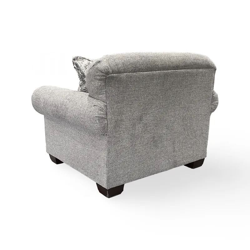 Monroe Chair &amp; 1/2 - Lucille Mushroom w/Garcia Toast Pillow