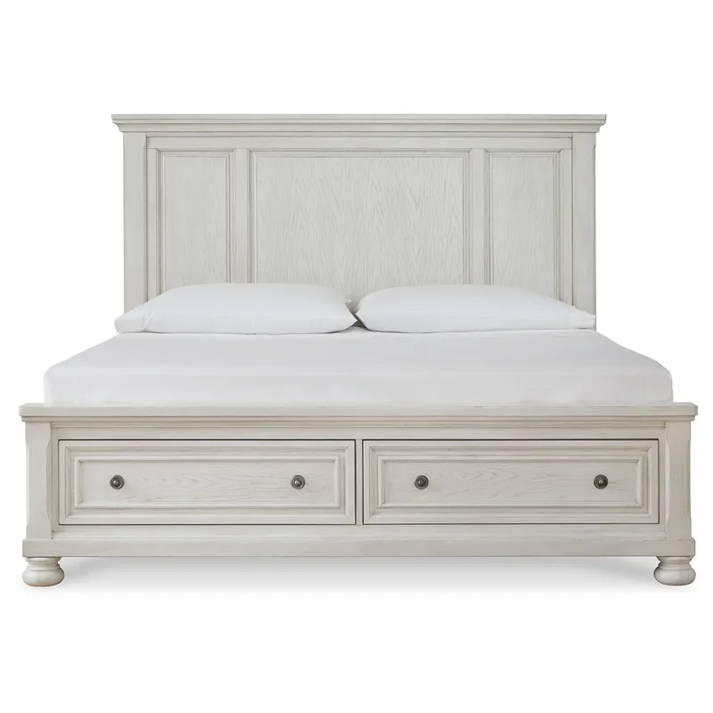 Robbinsdale King Panel Storage Bed