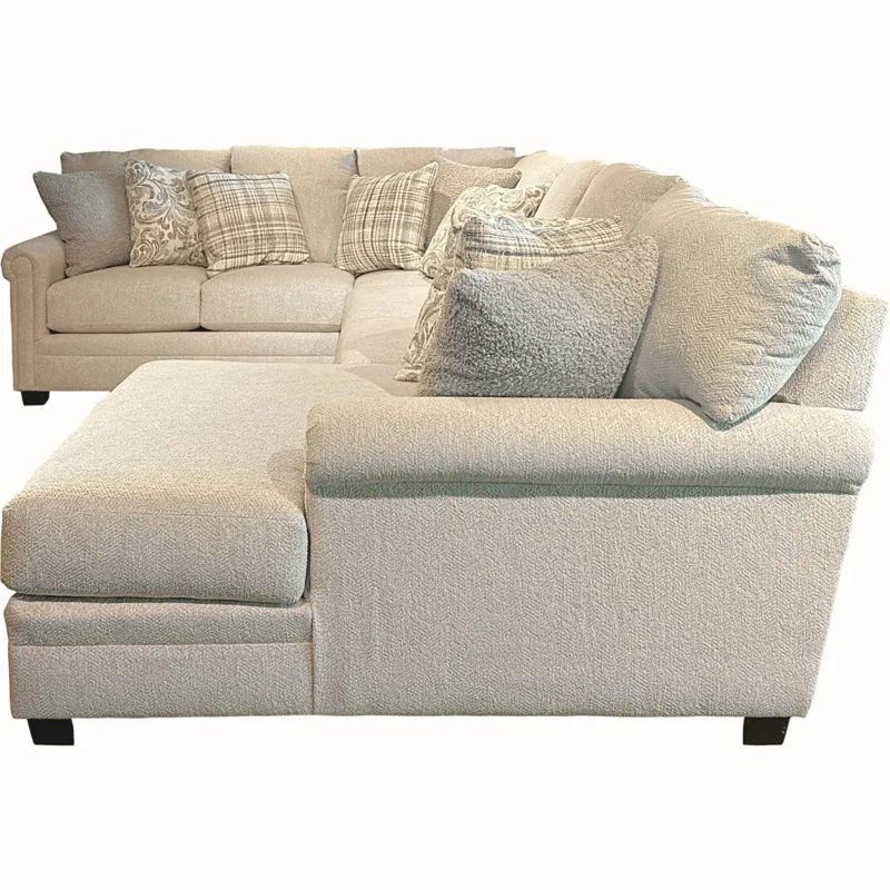 Livingston 3 PC Sectional - Linen
