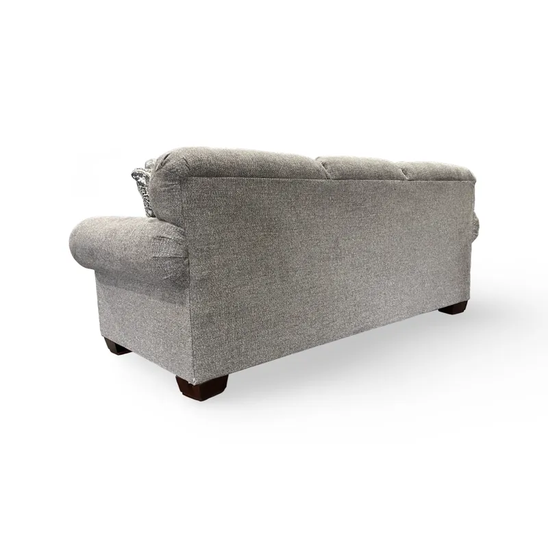 Monroe Sofa - Lucille Mushroom w/Garcia Toast Pillow