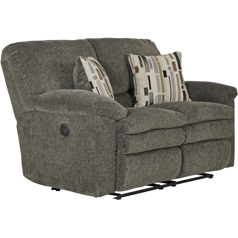 Catnapper Tosh Reclining Fabric Loveseat - Thumbnail 2